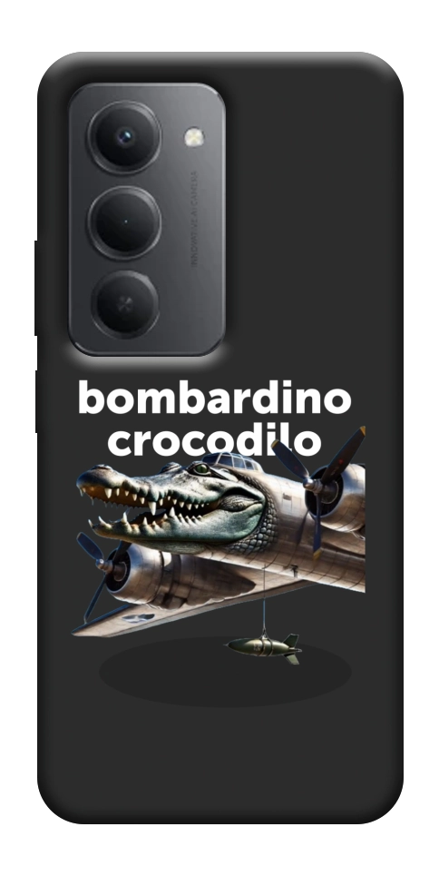 Чехол Bombardino Crocodilo volante для Xiaomi Redmi 15 (Global)