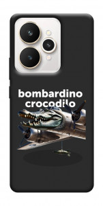 Чехол Bombardino Crocodilo volante для Realme 15