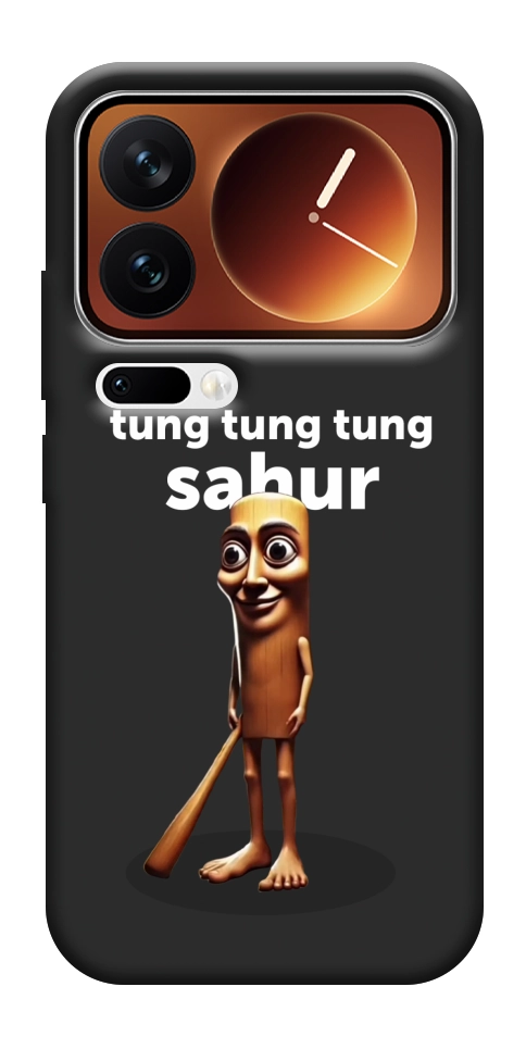 Чехол Tung Tung Tung Sahur Tamburo для Xiaomi 17 Pro Max