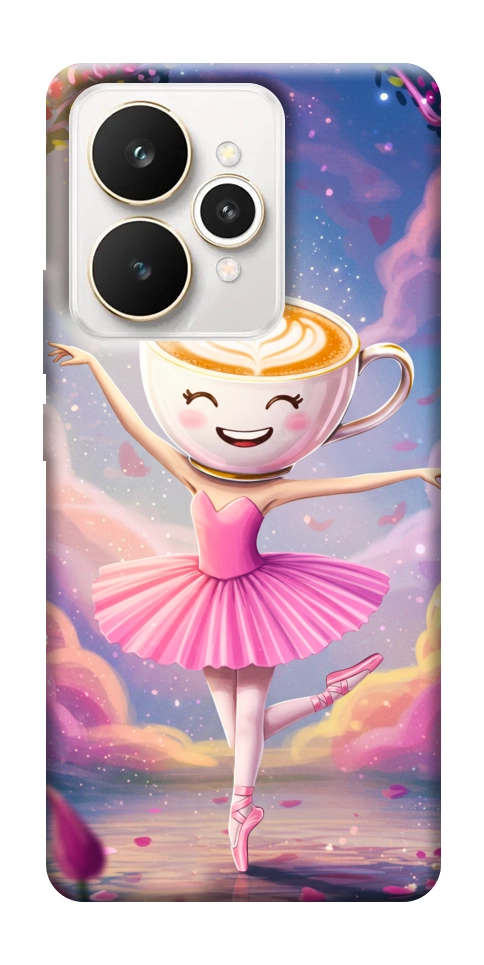 Чехол Ballerina illustration для Realme 15