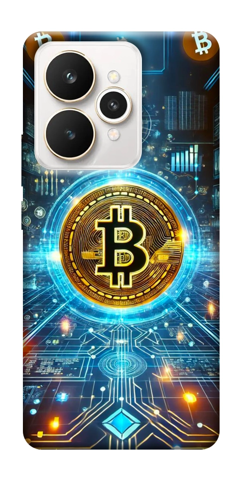 Чехол Neo bitcoin для Realme 15
