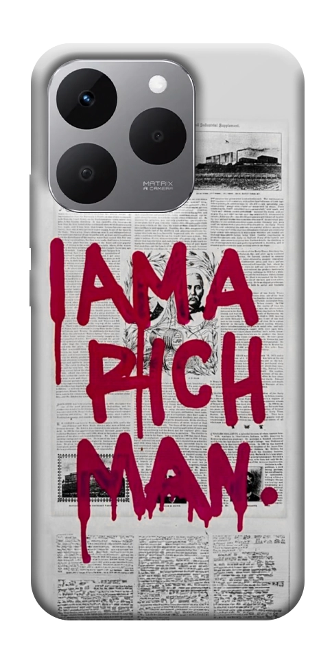 Чехол Mom I am a rich man для Realme 15T