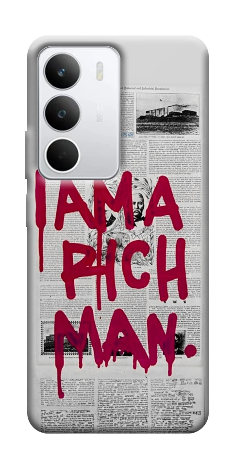 Чехол Mom I am a rich man для Realme C71