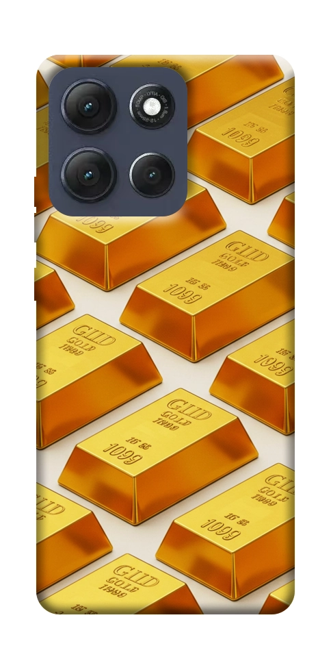 Чехол Gold bars для Motorola Moto G86 Power