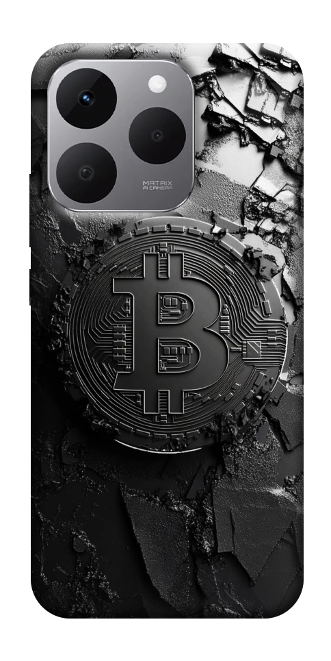 Чехол Dark bitcoin для Realme 15T