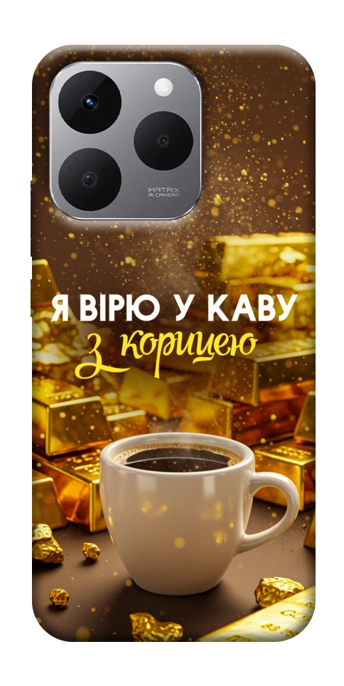 Чехол Верю в кофе для Realme 15T