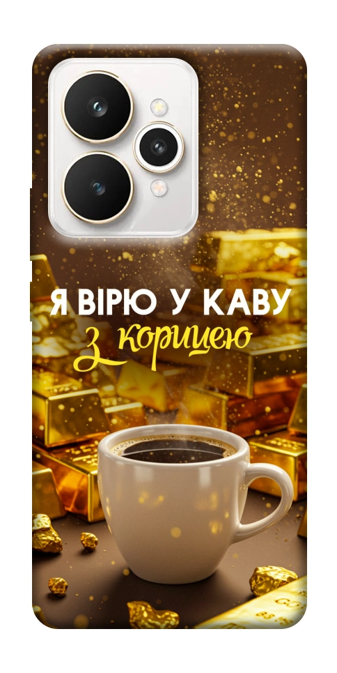 Чехол Верю в кофе для Realme 15