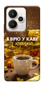 Чехол Верю в кофе для Realme 15