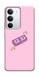 Чехол Simple pink money для Realme C71