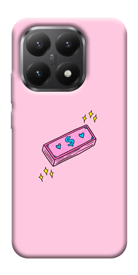 Чохол Simple pink money для Xiaomi 15T