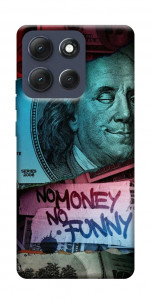 Чехол No money no funny для Motorola Moto G86 Power