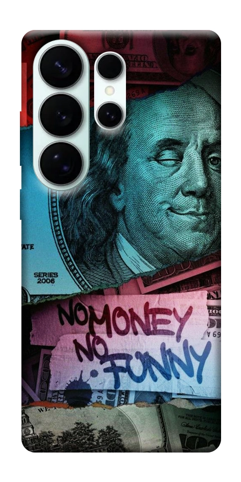 Чехол No money no funny для Galaxy S26 Ultra