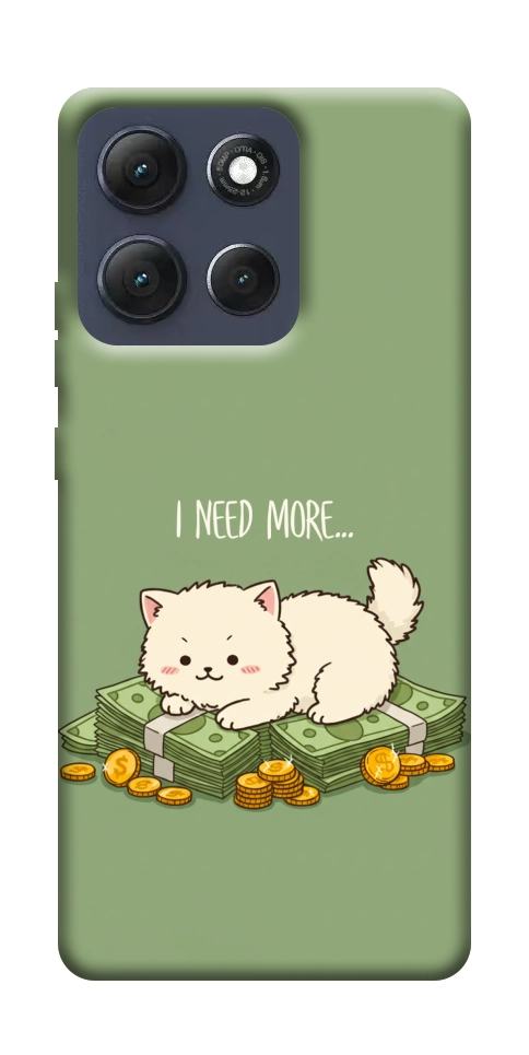 Чехол Money kitten для Motorola Moto G86 Power
