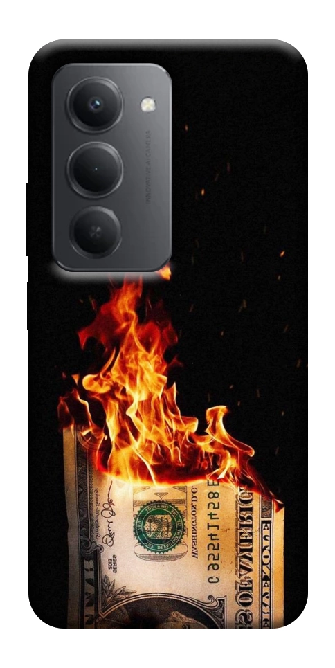 Чехол Money burn для Xiaomi Redmi 15 (Global)