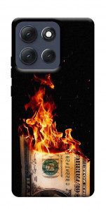 Чехол Money burn для Motorola Moto G86 Power