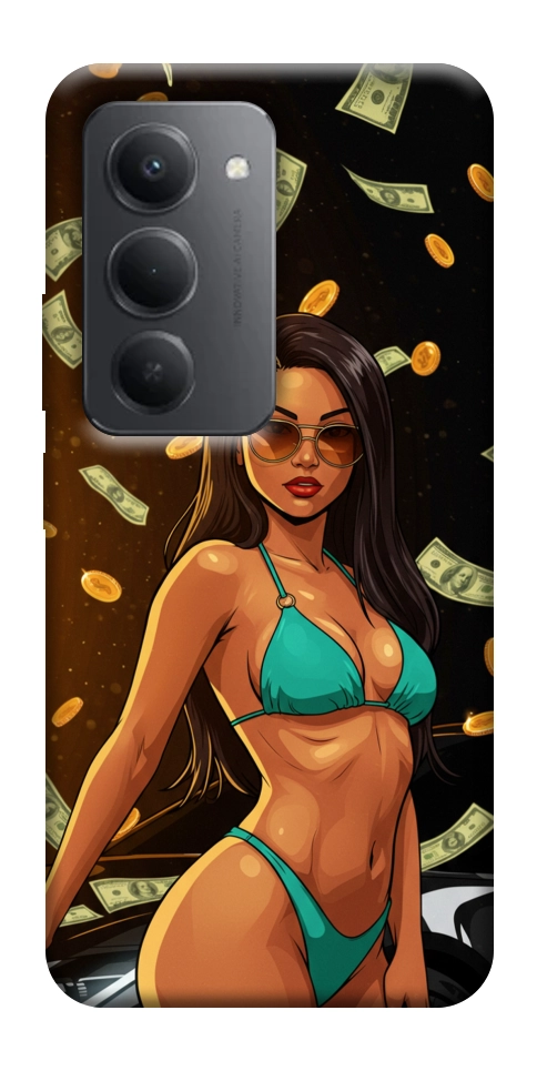 Чехол Money girl для Xiaomi Redmi 15 (Global)