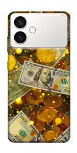 Чохол Gold and dollars для Galaxy S26 Edge