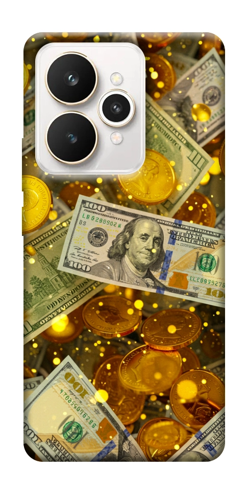 Чехол Gold and dollars для Realme 15