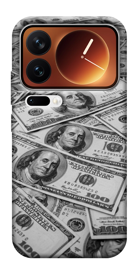 Чехол Dollars background для Xiaomi 17 Pro Max