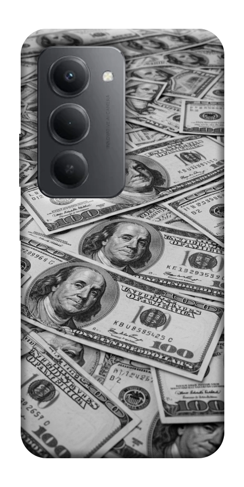 Чехол Dollars background для Xiaomi Redmi 15 (Global)