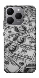 Чехол Dollars background для Realme 15T