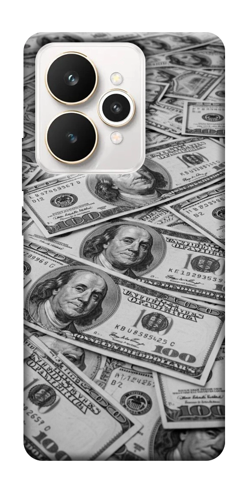 Чехол Dollars background для Realme 15