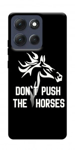 Чехол Dont push the horses для Motorola Moto G86 Power