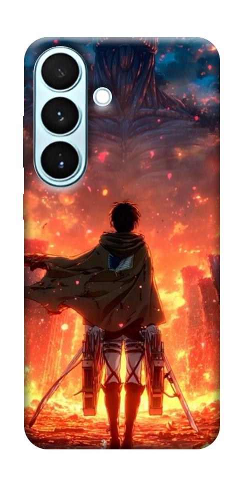 Чехол Attack on titan eren для Galaxy S26