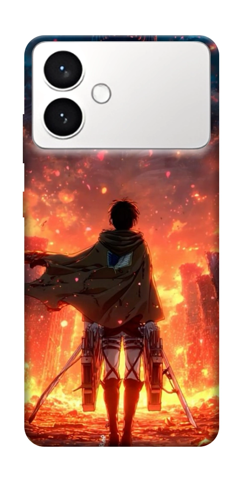 Чохол Attack on titan eren для Galaxy S26 Edge