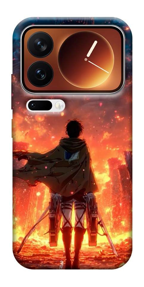 Чехол Attack on titan eren для Xiaomi 17 Pro