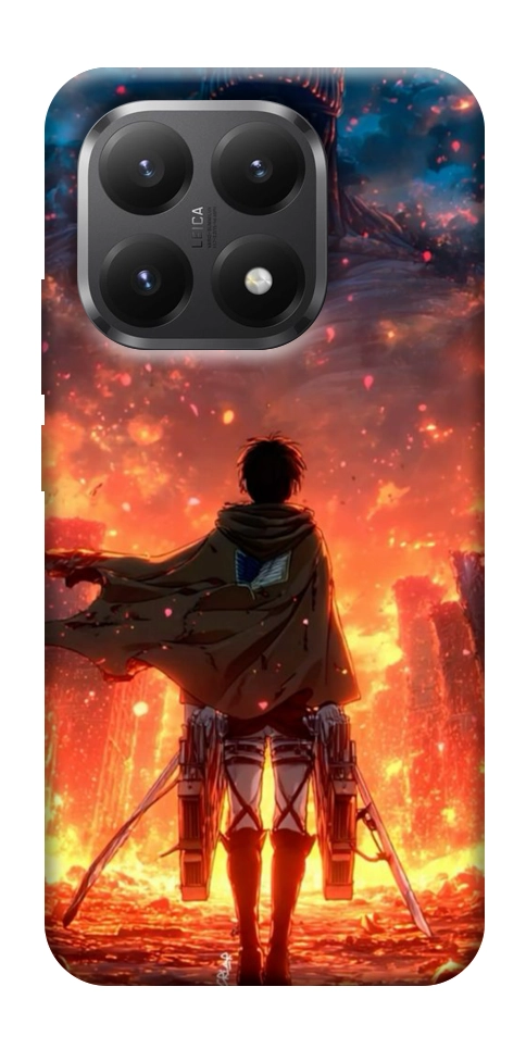 Чохол Attack on titan eren для Xiaomi 15T