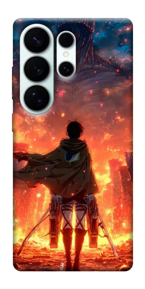 Чехол Attack on titan eren для Galaxy S26 Ultra