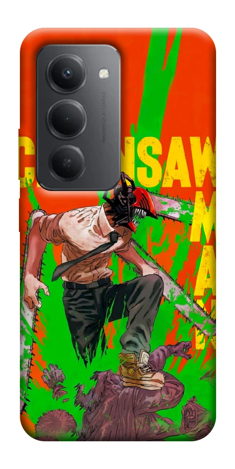 Чехол Chainsaw man для Xiaomi Redmi 15 (Global)