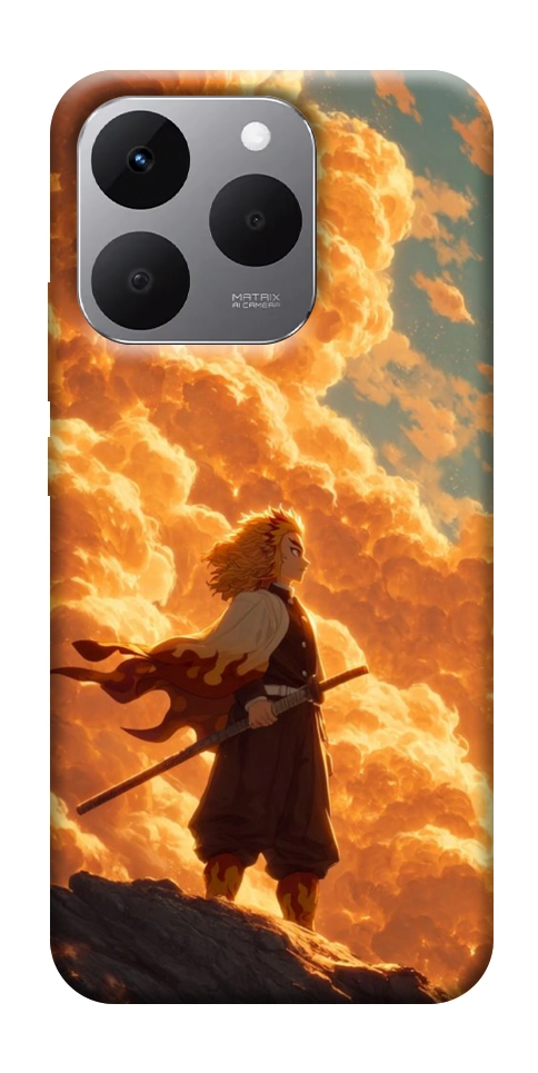 Чехол Demon slayer kyojuro для Realme 15T