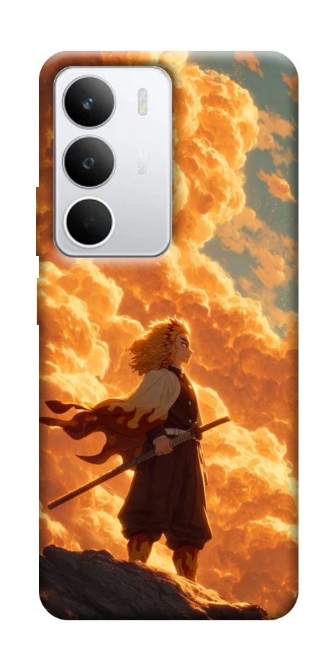 Чехол Demon slayer kyojuro для Realme C71