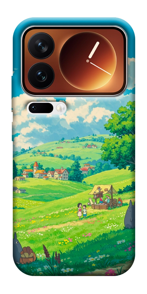 Чехол Miyazaki landscape для Xiaomi 17 Pro Max