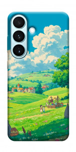 Чехол Miyazaki landscape для Galaxy S26