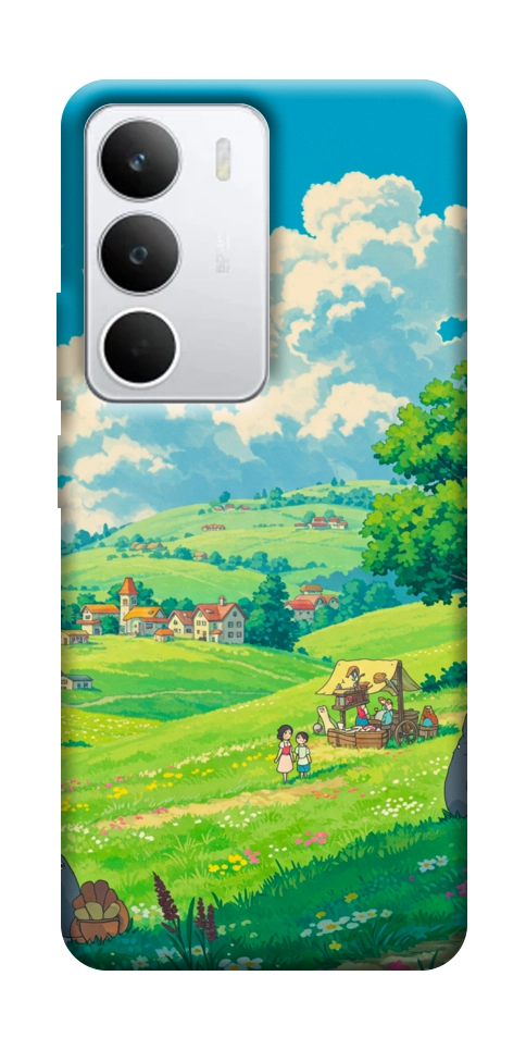 Чехол Miyazaki landscape для Realme C71