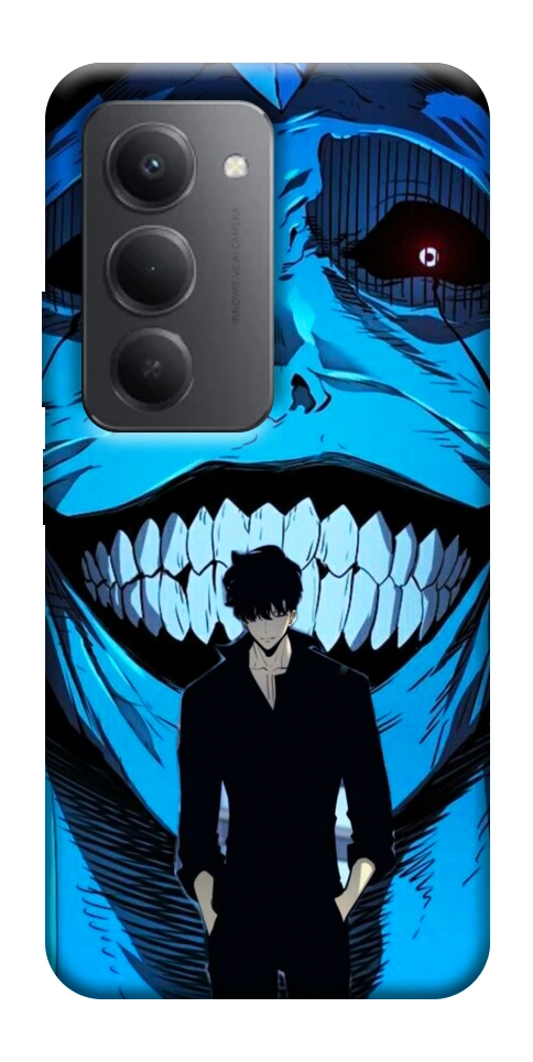 Чехол Solo leveling blue vibe для Xiaomi Redmi 15 (Global)