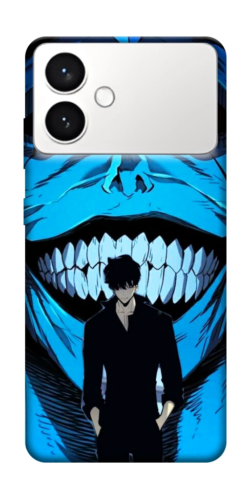Чехол Solo leveling blue vibe для Galaxy S26+
