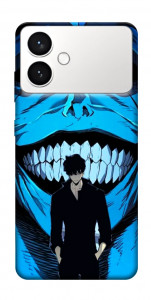 Чохол Solo leveling blue vibe для Galaxy S26+