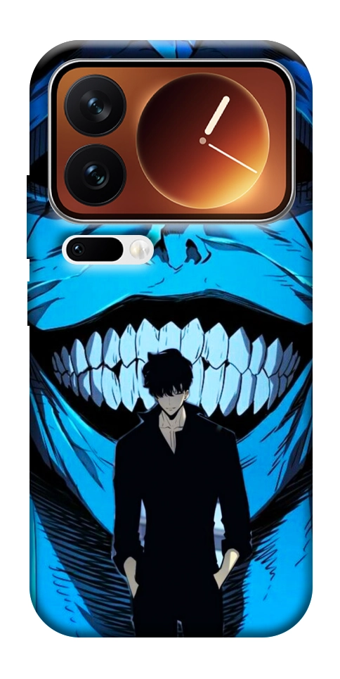 Чехол Solo leveling blue vibe для Xiaomi 17 Pro