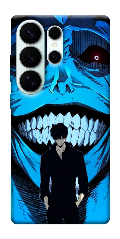 Чехол Solo leveling blue vibe для Galaxy S26 Ultra