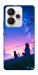 Чехол Space girl and cat для Realme 15