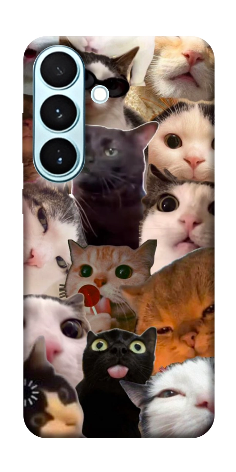 Чехол Сats сollage для Galaxy S26