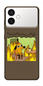 Чохол Dog in the fire для Galaxy S26+