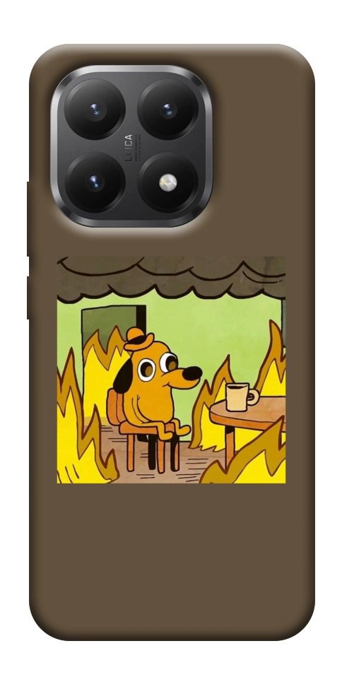 Чохол Dog in the fire для Xiaomi 15T