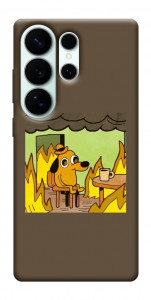 Чехол Dog in the fire для Galaxy S26 Ultra