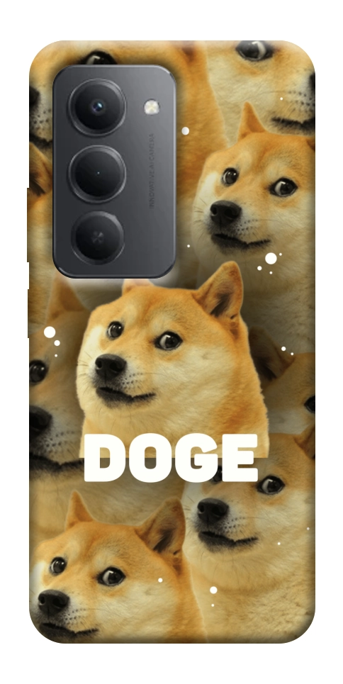 Чехол Doge pattern для Xiaomi Redmi 15 (Global)