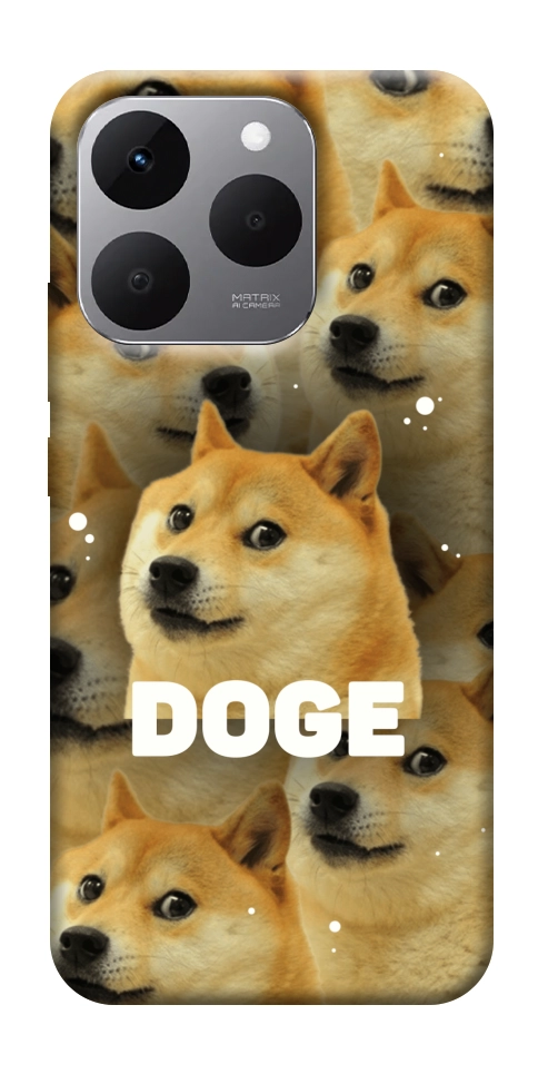 Чохол Doge pattern для Realme 15T